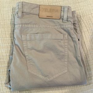 Teleria men’s brown jeans. Made in Italy. Size 35/34